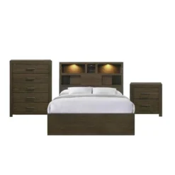3pc Hendrix Music Bedroom Set Walnut - Picket House Furnishings -DreamNest Store GUEST 42c927d9 0cdc 4a56 9b3e bf73f2070644