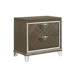 31" Skylar Nightstand Dark Champagne - Acme Furniture