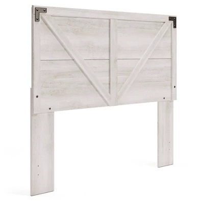 Shawburn Panel Headboard White/Dark Gray - Signature Design By Ashley 5 Shawburn Panel Headboard White/Dark Gray - Signature Design By Ashley - Image 5