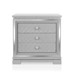 Tenaya 2 Drawer Nightstand With Hidden Drawer And USB Ports Silver - HOMES: Inside + Out 9 Tenaya 2 Drawer Nightstand With Hidden Drawer And USB Ports Silver - HOMES: Inside + Out -DreamNest Store GUEST 453e23e2 6236 45c5 8a32 f996730b3adf
