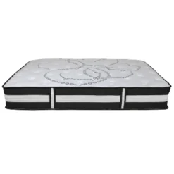 Flash Furniture 14 Inch Metal Platform Bed Frame With 12 Inch Pocket Spring Mattress In A Box And 3 Inch Cool Gel Memory Foam Topper -DreamNest Store GUEST 45a30682 91c7 4c4f bbb8 1dbd15364f93