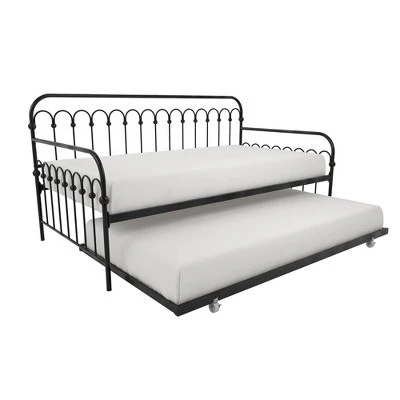 Twin Bright Pop Metal Daybed With Roll Out Trundle - Novogratz 13 Twin Bright Pop Metal Daybed With Roll Out Trundle - Novogratz - Image 13