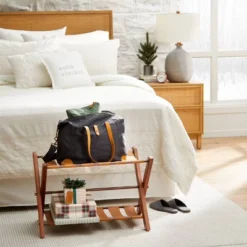 Wood & Cane Transitional Nightstand - Hearth & Hand™ With Magnolia -DreamNest Store GUEST 46a1cd0f 0a1e 45e6 ba36 320a27b743a3