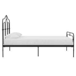 Primrose Metal Bed Frame With Secured Slats Headboard And Footboard - Mr. Kate -DreamNest Store GUEST 46a73d05 f39f 4a0a 8c8a e6b0853694c1