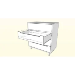 Aura 4 Drawer Chest - Nexera -DreamNest Store GUEST 46e19e1e a487 4b01 ab13 910b507440da