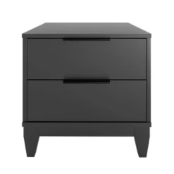 Mackay 2 Drawer Easy Glide Modern Nightstand - Boyd Sleep Eco Dream