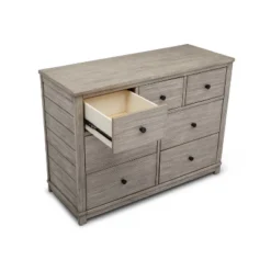 Simmons Kids' Monterey 7 Drawer Dresser - Rustic White -DreamNest Store GUEST 4789a5bb 3a17 4172 b91e e3df62048a26