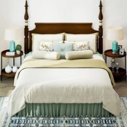 Costway 2-tier Round Side End Table Storage Shelf Rubber Wood Accent Nightstand -DreamNest Store GUEST 47c1f2ec da58 4b8c 978b 8d895ca8fad4