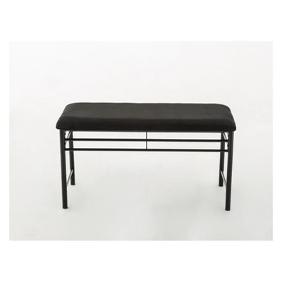 2pc Gareth Breakfast Nook Dining L Chair & Bench Black ( ) - Boraam 5 2pc Gareth Breakfast Nook Dining L Chair & Bench Black ( ) - Boraam - Image 5