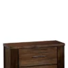 Transitional Nightstand Oak - Benzara