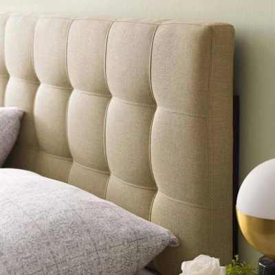 Lily Upholstered Fabric Headboard - Modway 6 Lily Upholstered Fabric Headboard - Modway - Image 6