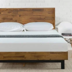 Tricia Wood Platform Bed Frame With Adjustable Headboard Brown - Zinus -DreamNest Store GUEST 48eb3e74 7e1b 4f0f ae4f fd873eda7868