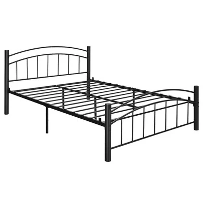 Costway Twin/Full/Queen Size Metal Bed Frame Platform Mattress Foundation With Headboard Footboard 10 Costway Twin/Full/Queen Size Metal Bed Frame Platform Mattress Foundation With Headboard Footboard - Image 10