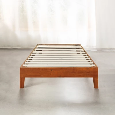 12" Naturalista Grand Solid Wood Premium Platform Bed - Mellow 3 12" Naturalista Grand Solid Wood Premium Platform Bed - Mellow - Image 3