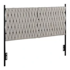 Braided Matisse Polyester/Metal Headboard - LumiSource