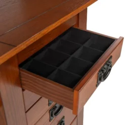 Delia Jewelry Armoire Brown - Powell Company -DreamNest Store GUEST 4a0d7c99 51bd 4cd2 8472 6e8b493f88a0