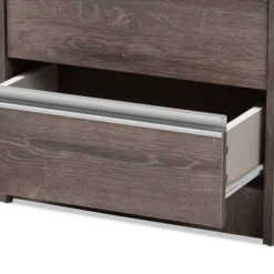 Gallia Modern And Contemporary Oak Finished 2 Drawer Nightstand Brown - Baxton Studio 12 Gallia Modern And Contemporary Oak Finished 2 Drawer Nightstand Brown - Baxton Studio -DreamNest Store GUEST 4a3ddb33 001f 4309 a8fa 9d730a91bde8
