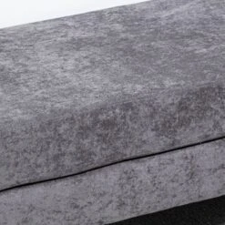 HOMCOM 47.75 Inches End Of Bed Bench, Upholstered Entryway Bench With Double Layer Seat Cushions And Steel Legs, Bedroom Bench -DreamNest Store GUEST 4a3e6c3e 3ebf 4649 a2d4 711560d66ca3