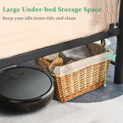 Costway Twin/Full/Queen Size Metal Bed Frame Platform Mattress Foundation With Headboard Footboard 16 Costway Twin/Full/Queen Size Metal Bed Frame Platform Mattress Foundation With Headboard Footboard -DreamNest Store GUEST 4a7d4f65 61ce 4f3b b1df 7ccd8f0d5308