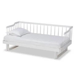 Twin To King Muriel Expandable Spindle Daybed - Baxton Studio 21 Twin To King Muriel Expandable Spindle Daybed - Baxton Studio -DreamNest Store GUEST 4a99a099 26af 49e0 8caa cc30378aafc2
