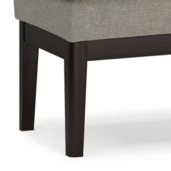 Bragg Ottoman Bench Light Gray - WyndenHall -DreamNest Store GUEST 4c093d71 7d26 4732 a26d 90cbd313689d