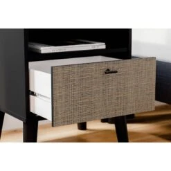 Charlang Nightstand Black/Gray/Beige - Signature Design By Ashley -DreamNest Store GUEST 4c291ea3 2034 4228 a60d a087a19ea906
