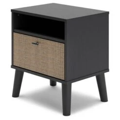 Charlang Nightstand Black/Gray/Beige - Signature Design By Ashley -DreamNest Store GUEST 4edde5c1 f2f2 4c43 8128 0d92959ecb84