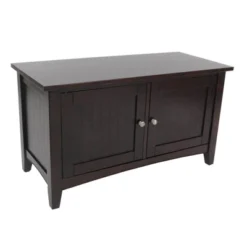Shaker Cottage Storage Cabinet Bench Espresso - Alaterre Furniture 7 Shaker Cottage Storage Cabinet Bench Espresso - Alaterre Furniture -DreamNest Store GUEST 4face95e aa12 4e6b a2d2 5e146387300f
