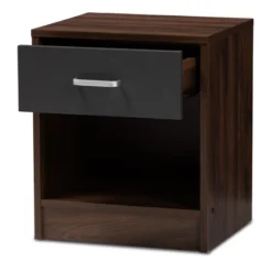 Hansel 1 Drawer And Finished Nightstand Brown/Gray - Baxton Studio 10 Hansel 1 Drawer And Finished Nightstand Brown/Gray - Baxton Studio -DreamNest Store GUEST 50157f05 a880 4692 a5cc 855b53c4f8f4