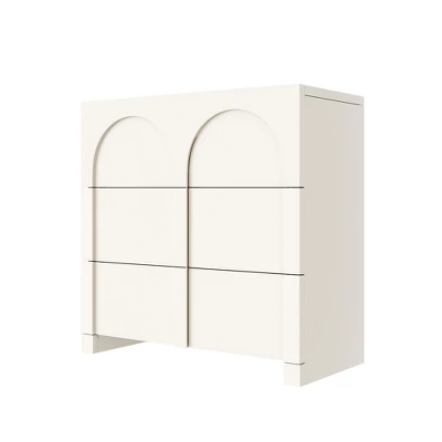 Modern Dresser With Arch Design, Sideboard Cabinet With Storage Spaces-ModernLuxe 4 Modern Dresser With Arch Design, Sideboard Cabinet With Storage Spaces-ModernLuxe - Image 4