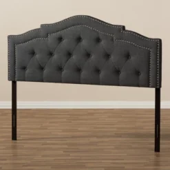 Queen Edith Modern And Contemporary Fabric Headboard Dark Gray - Baxton Studio 8 Queen Edith Modern And Contemporary Fabric Headboard Dark Gray - Baxton Studio -DreamNest Store GUEST 515a2ff4 48c6 4851 a517 00811760bc97