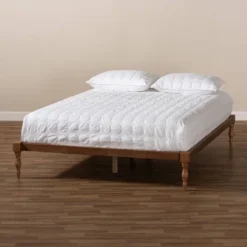 Iseline Finished Wood Platform Bed Frame - Baxton Studio -DreamNest Store GUEST 518f9466 4627 4635 8b96 1e6510479e64