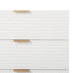 Jolie 5 Drawer Tallboy Dresser White - Adore Decor -DreamNest Store GUEST 52cc016f 7cfe 4fec 9cbb 7b0116df1c2f