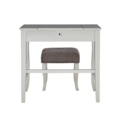 Harper Vanity Set Silver - Linon -DreamNest Store GUEST 5434b76d 9110 46c4 b362 5fb40ac281df