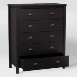 Boston 5 Drawer Dresser Black - CorLiving 11 Boston 5 Drawer Dresser Black - CorLiving -DreamNest Store GUEST 544f0e76 fa6c 4a24 adb3 b33c45bf1220