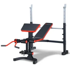 Costway Multi-function Adjustable Olympic Weight Bench W/Preacher Curl Home Gym Training -DreamNest Store GUEST 549d015d ad31 4550 b1e1 22bbe2ab21da