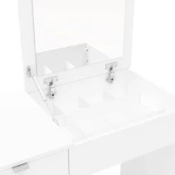 Ava Pull Top Vanity White - Polifurniture -DreamNest Store GUEST 56475ec3 b4cf 4840 bd71 8cc41fa832a1
