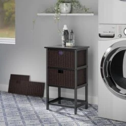 28.62" Omaha Storage Rack With Baskets Black - Winsome 9 28.62" Omaha Storage Rack With Baskets Black - Winsome -DreamNest Store GUEST 5685823c 8dd3 4038 a66b 1430baeb2d76