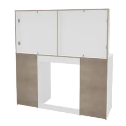 Amelia Vanity Table With Mirror White - Polifurniture -DreamNest Store GUEST 569f3ab1 afa4 41ab ba53 3c2d659d0e6a