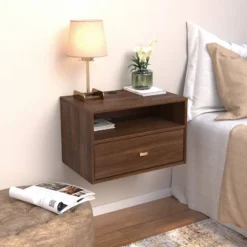 Floating 1 Drawer Nightstand With Open Shelf - Prepac -DreamNest Store GUEST 5751f391 933f 493f 89c8 76b36e51e92d