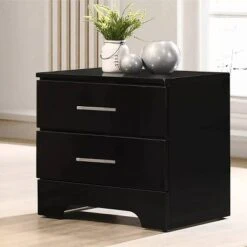 Spyna 2 Drawers Nightstand - HOMES: Inside + Out