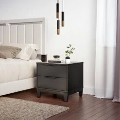 Mackay 2 Drawer Easy Glide Modern Nightstand - Boyd Sleep Eco Dream 10 Mackay 2 Drawer Easy Glide Modern Nightstand - Boyd Sleep Eco Dream -DreamNest Store GUEST 57c1c662 b4b5 4014 9175 cb0e3029cf98