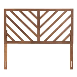 Belisma Wood Headboard Ash Walnut - Baxton Studio -DreamNest Store GUEST 5820c58f c5ba 401a 9fb5 e79bc7608a9b