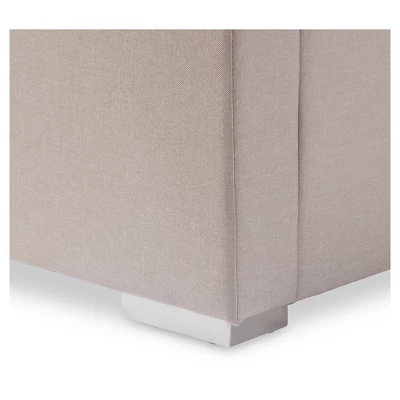 Queen Rene Modern And Contemporary Fabric 4 Drawer Storage Platform Bed - Baxton Studio 7 Queen Rene Modern And Contemporary Fabric 4 Drawer Storage Platform Bed - Baxton Studio - Image 7