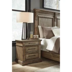 Markenburg Nightstand Brown/Beige - Signature Design By Ashley