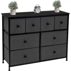 Sorbus Drawer Fabric Dresser For Bedroom Home And Office Black -DreamNest Store GUEST 594295a7 cade 4bcb a6bc fe405cb8254b