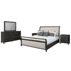 5pc Cindi Sleigh Bedroom Set Gray - Abbyson Living 33 5pc Cindi Sleigh Bedroom Set Gray - Abbyson Living -DreamNest Store GUEST 59736b0e a448 4d56 88b1 b0caf90f6c44