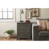 Harma End Table Gray Maple - South Shore