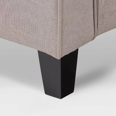 2pc Georgia Fabric Loveseat And Accent Chair Set Taupe - CorLiving 5 2pc Georgia Fabric Loveseat And Accent Chair Set Taupe - CorLiving - Image 5