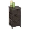 Honey-Can-Do 3 Drawer Chest Espresso